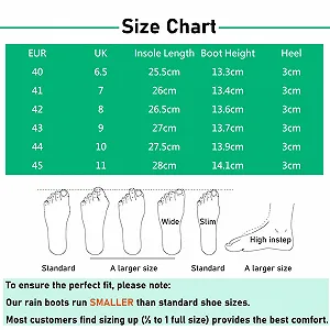 Чоботи для дощу чоловічі QeeFop, водонепроникні, нековзкі synthetic.ua - Фото 1