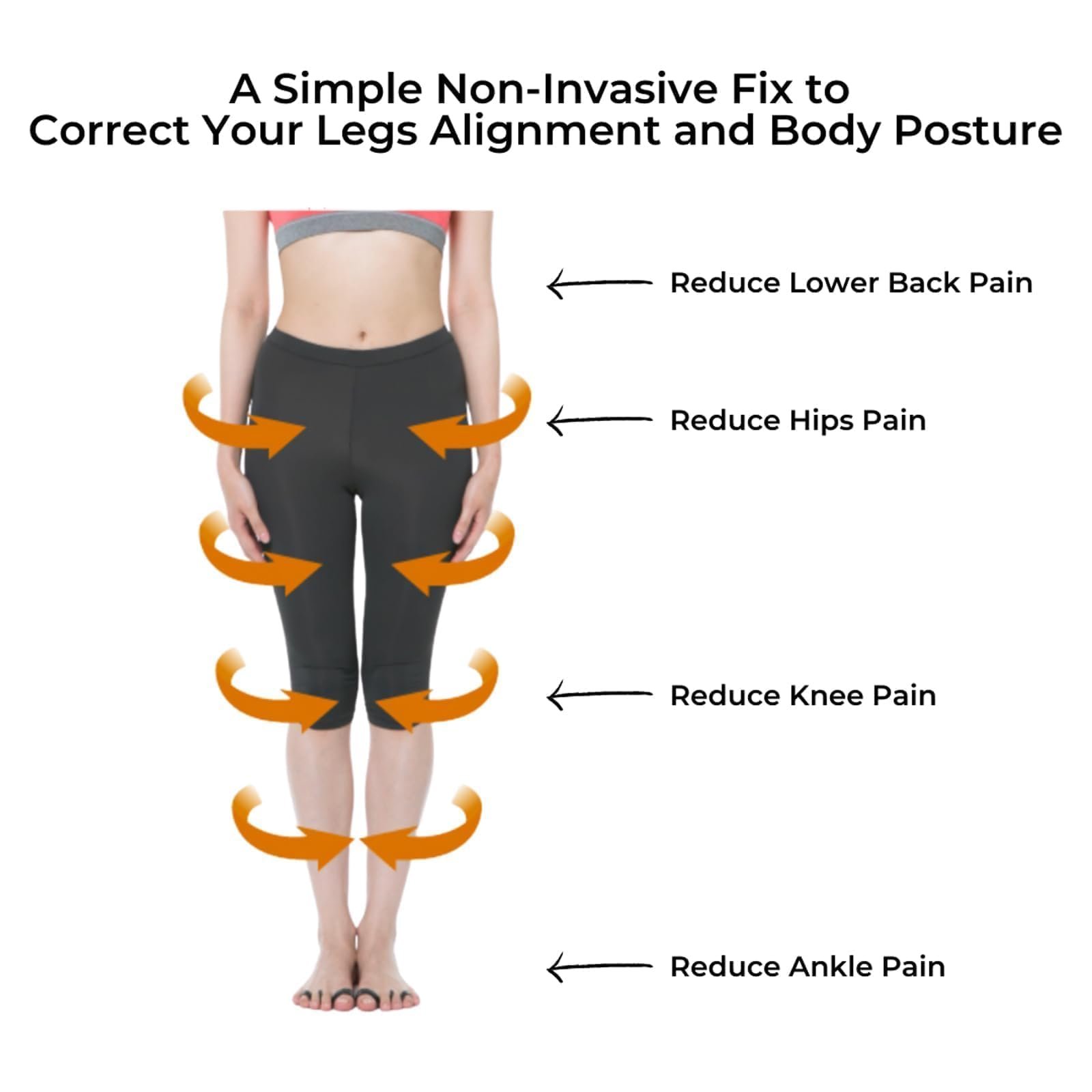 Комплект Bodyfeet Aligners, Ортопедичний гелевий коректор для вальгусної деформації, фото №3