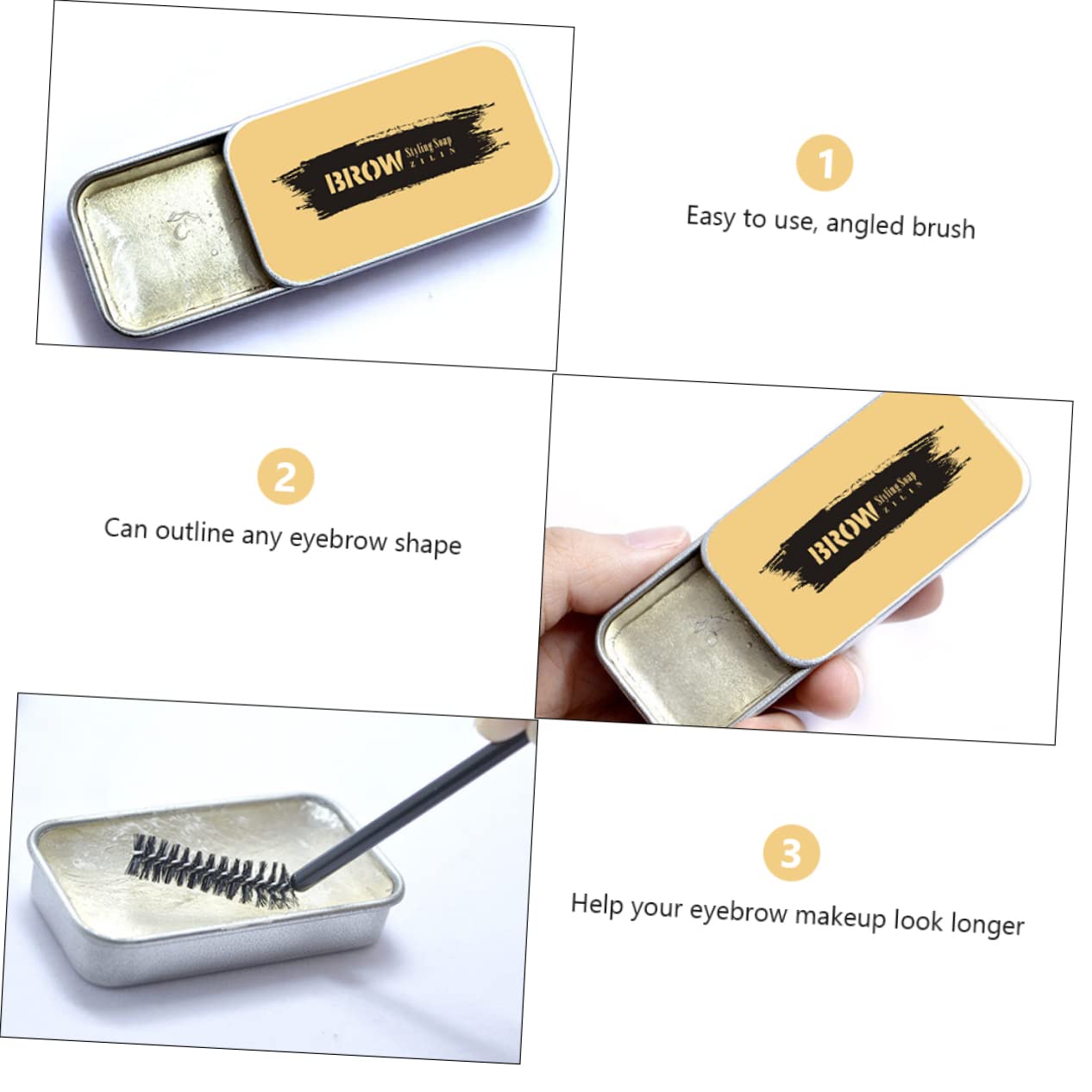 Набор Amosfun Крем для бровей Стайлинг Набор, фото №3