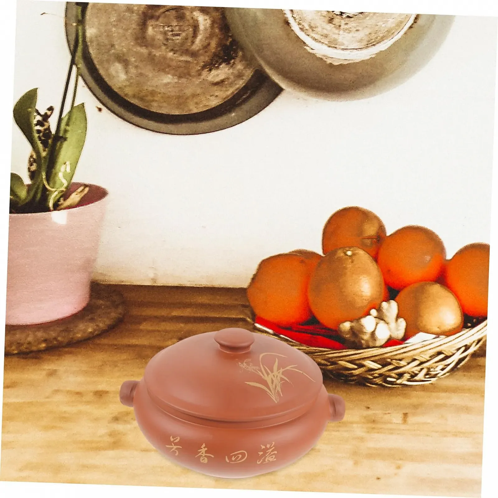 Пароварка Ceramic Steamer Pot керамическая традиционная, фото №7