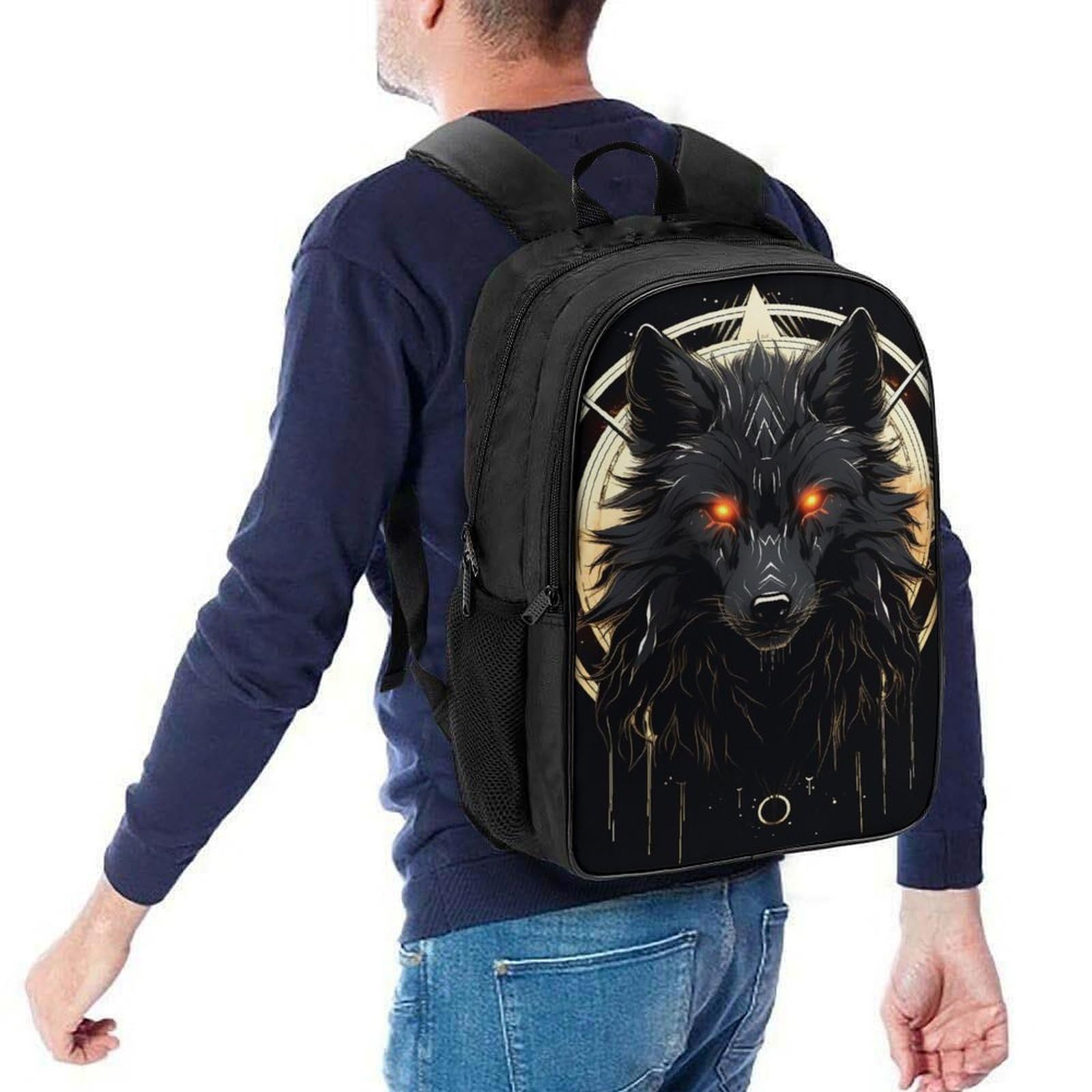 Ранець Wolf FPAKAKIIE для дівчаток-підлітків, шкільний рюкзак, ранець для початкової школи, дитяча шкільна сумка, повсякденний рюкзак, 40x28x16 см, фото №5