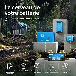 Монитор для аккумулятора Victron Energy SmartShunt / 500 A / 50 mV / Bluetooth / Черный цена на synthetic.ua - Фото 1 Монитор для аккумулятора Victron Energy SmartShunt / 500 A / 50 mV / Bluetooth / Черный synthetic.ua - Фото 1