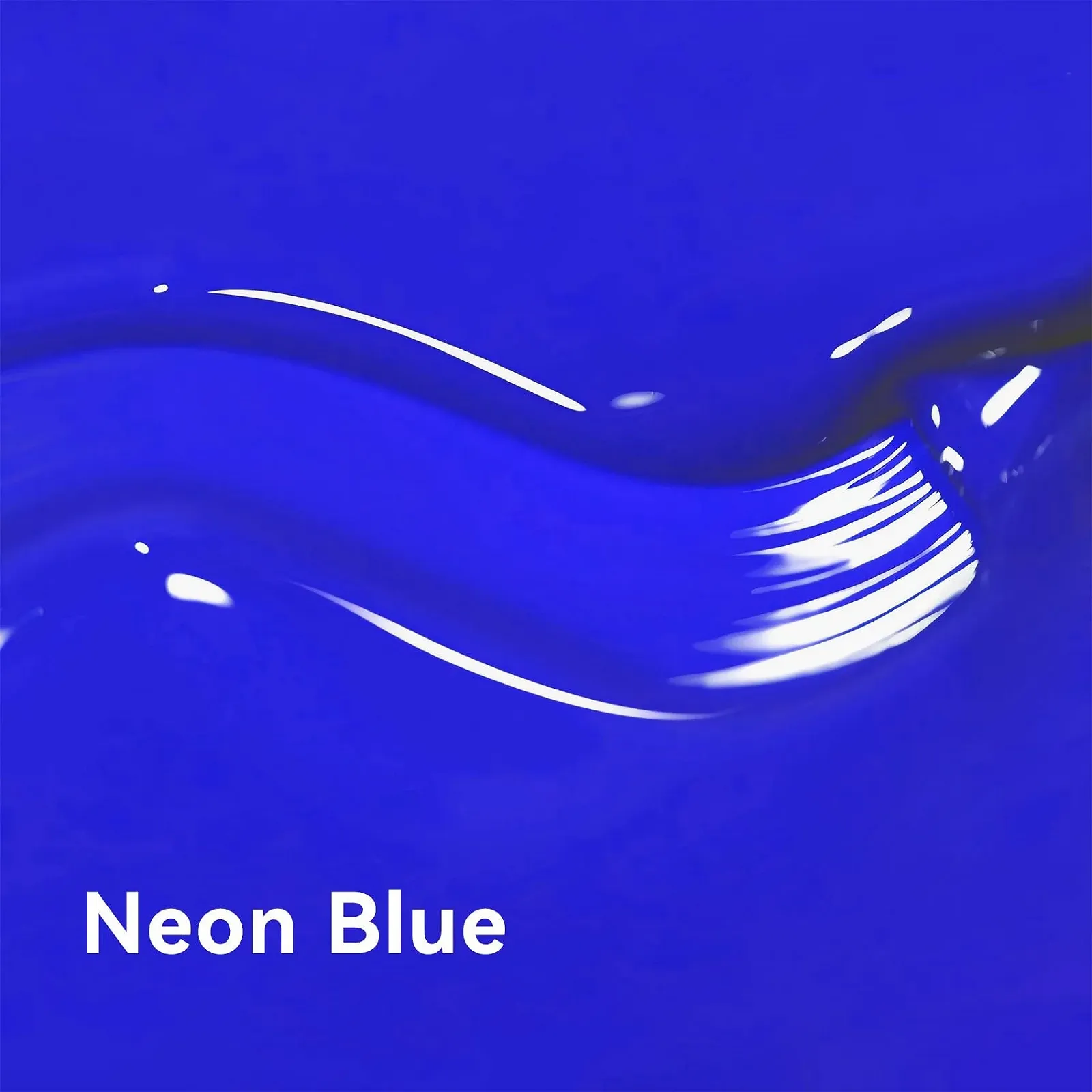 Гель-лак MAYCHAO Неоновий блакитний, 15 мл, фото №5