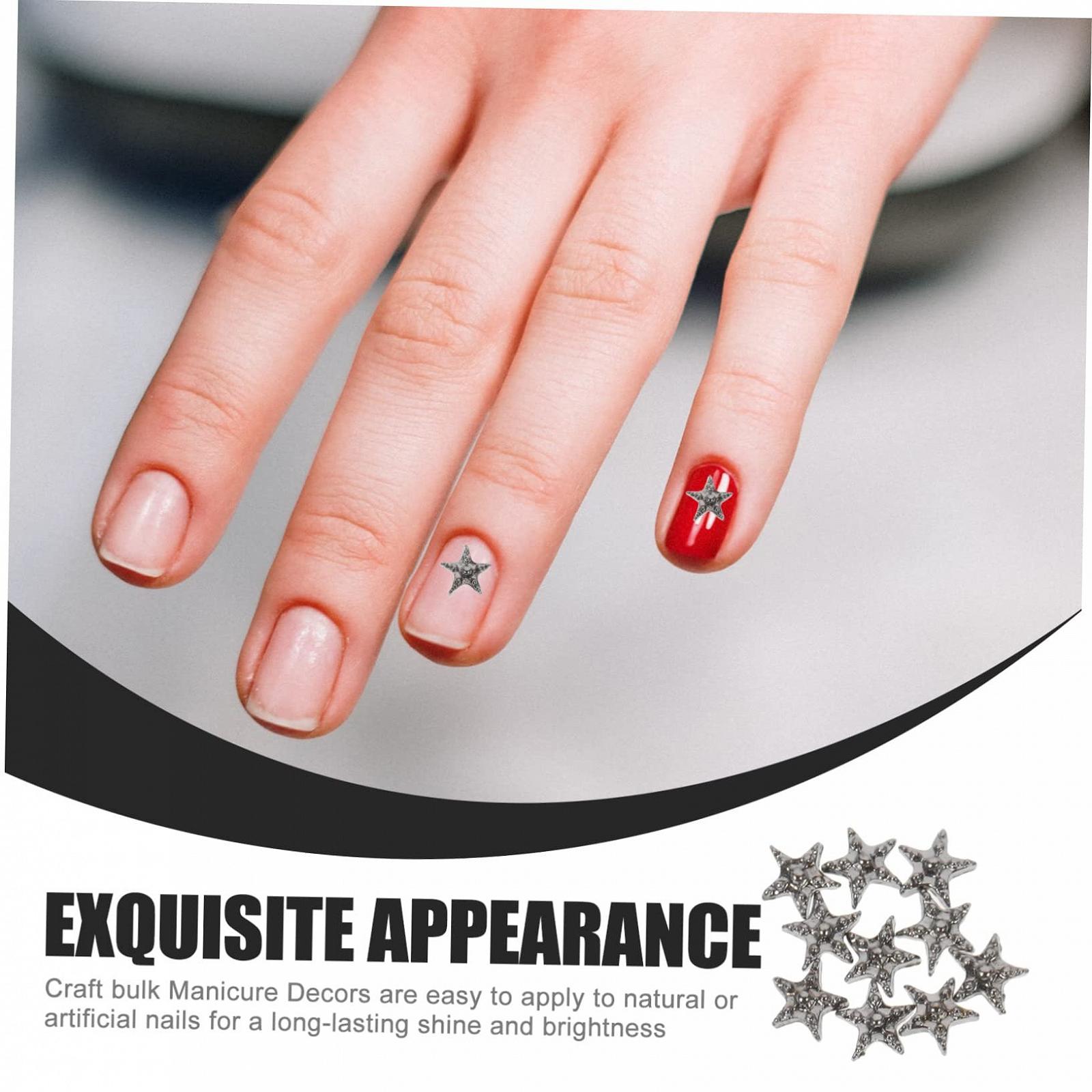 Аксессуары для ногтей Mikinona, 30 шт., украшения для ногтей, аксессуары в стиле панк, подвески для ногтей, винтажные украшения, гаджеты для ногтей, DIY подвески для ногтей, сплав, серебро, фото №7