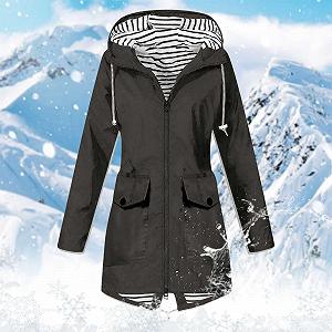 Дождевик Surttan Водонепроницаемый Элегантный Однотонный Дождевик Пальто Легкая Куртка с Капюшоном Куртка для Походов Ветровка Длинная Функциональная Куртка для Походов Путешествий Трекинга Велосипеда synthetic.ua - Фото 1