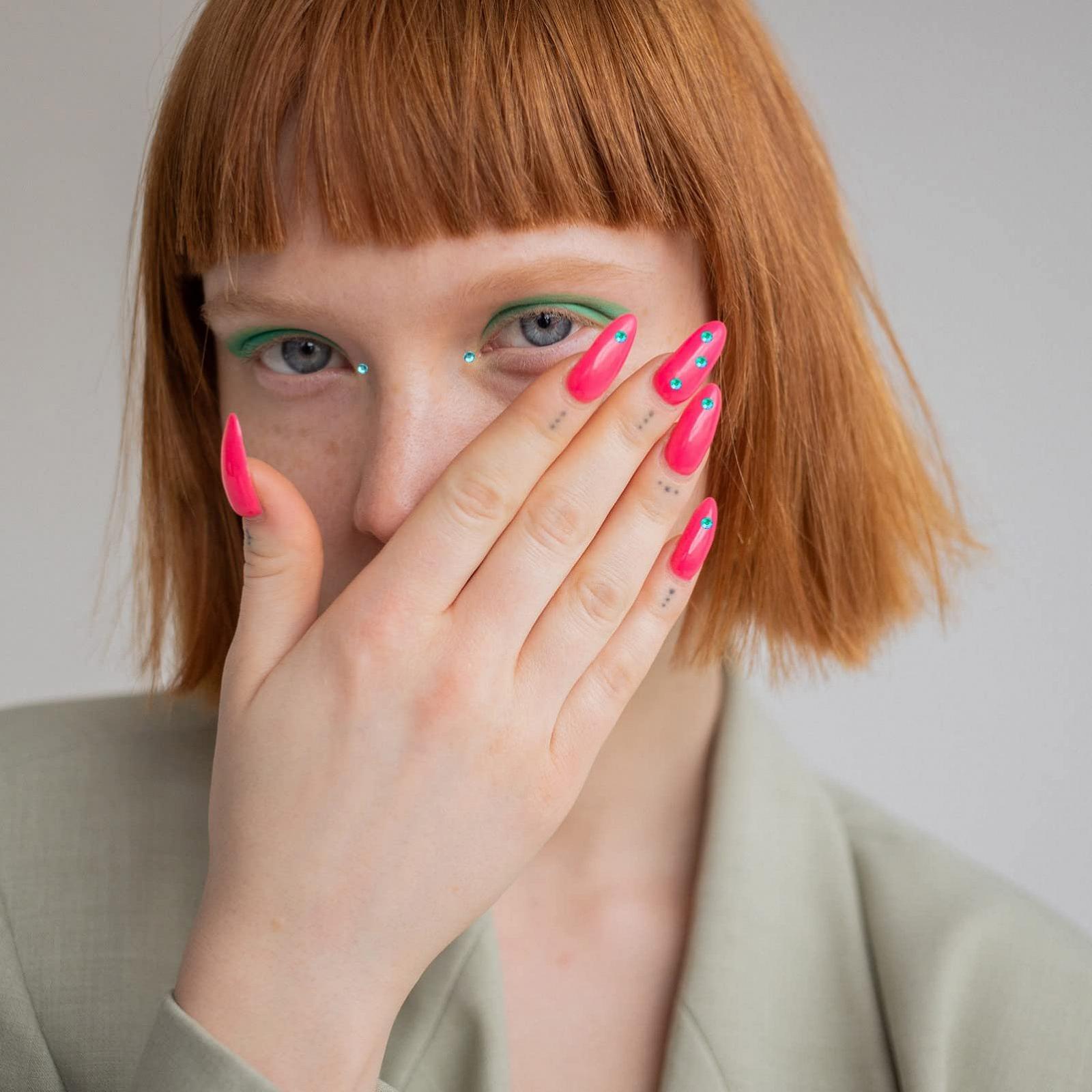 Стрази для нігтів Плоскі діаманти Блискучі прикраси для манікюру, фото №6