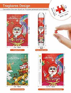 Набір міні-пазлів LinPuzzle 234 елементи двосторонні 8 шт. synthetic.ua - Фото 1