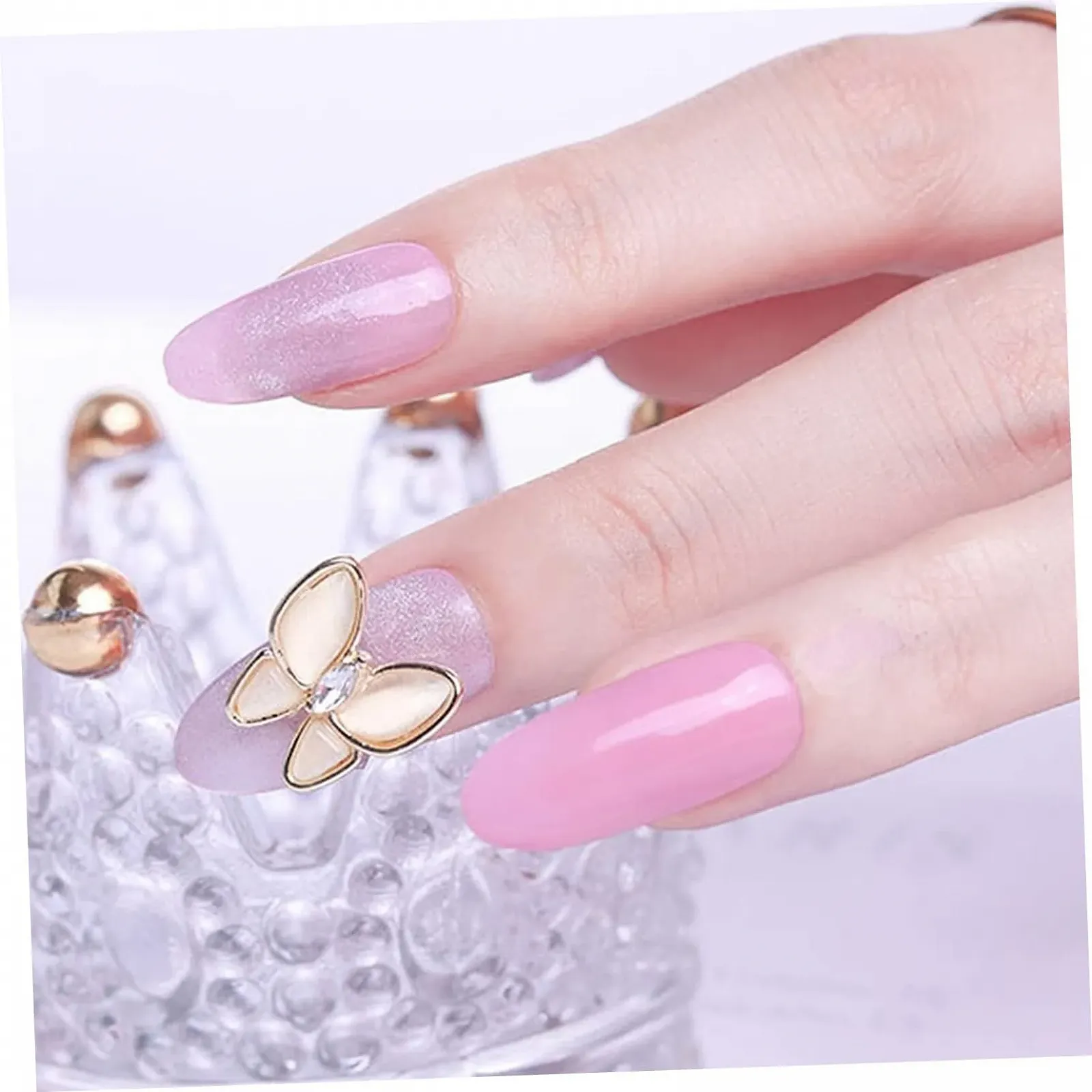 Украшение для ногтей Healeved, 2 шт, шик, с цирконовыми бабочками, розовое золото и платина, для творческого дизайна ногтей и ювелирных изделий, фото №6 Украшение для ногтей Healeved, 2 шт, шик, с цирконовыми бабочками, розовое золото и платина, для творческого дизайна ногтей и ювелирных изделий, фото №6