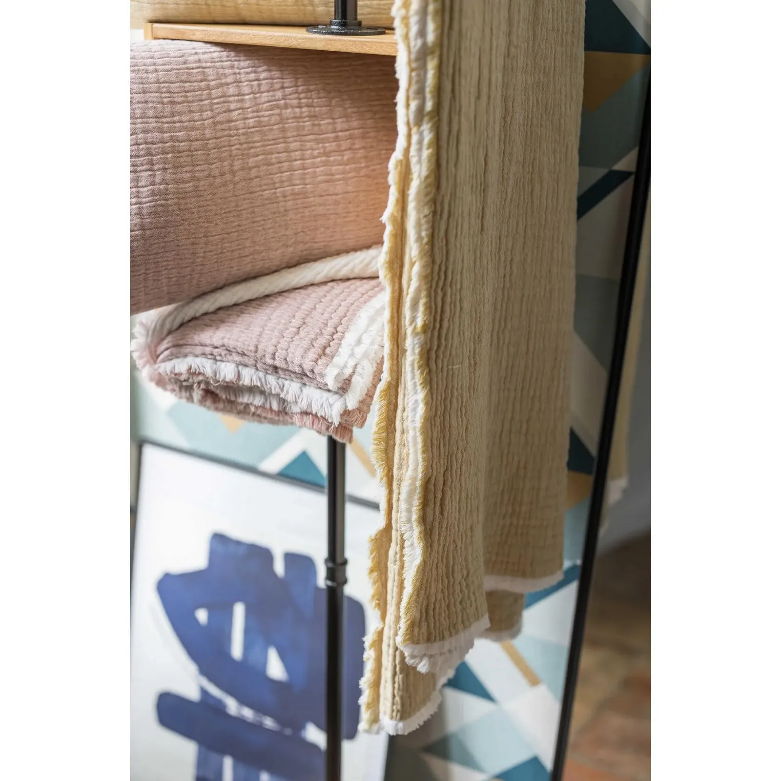 Плед Vivaraise Emilio Mirabelle 130 x 200 см, фото №5