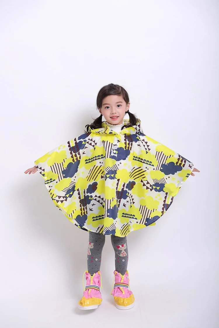 Дитячий дощовик Freesmily Водонепроникний дощовий плащ, фото №2