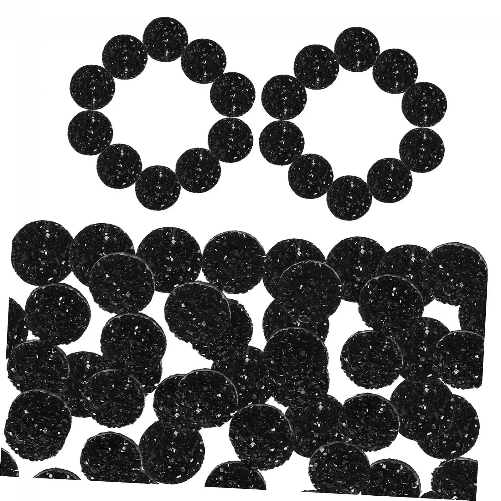 Стрази Healvian Плоска основа 500 шт. Блискучі для DIY рукоділля, прикрас та творчих проєктів для нейл-арту та декорацій, фото №6