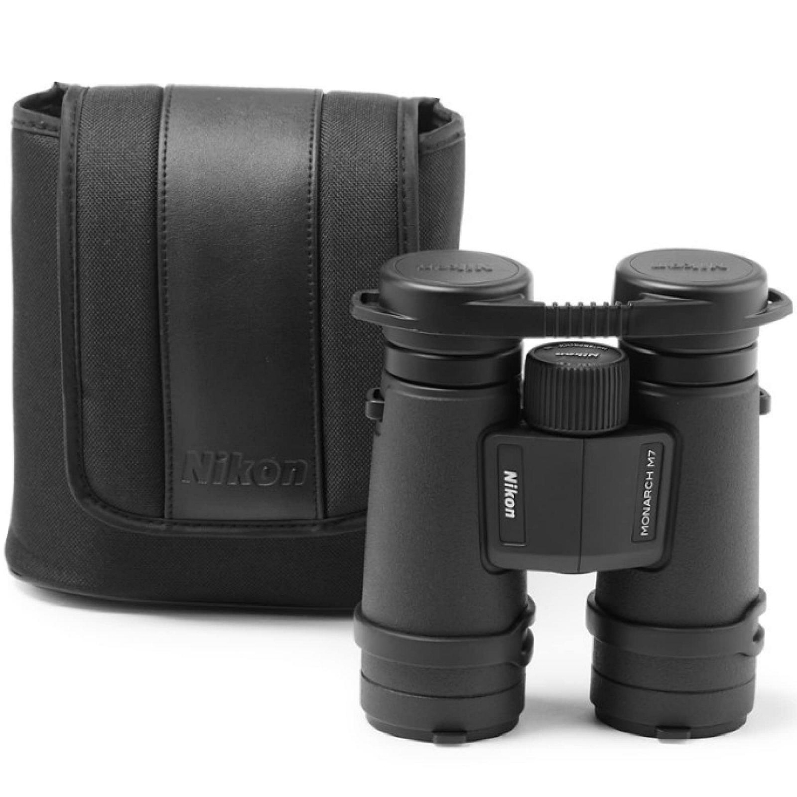 Бінокль Nikon Monarch M7 10x42 з серветкою Lumintrail та ручкою для лінз, фото №7