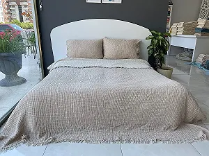 Покривало DEKADRON Бавовна муслін 100% однотонний (King Size 230x260см) synthetic.ua - Фото 1