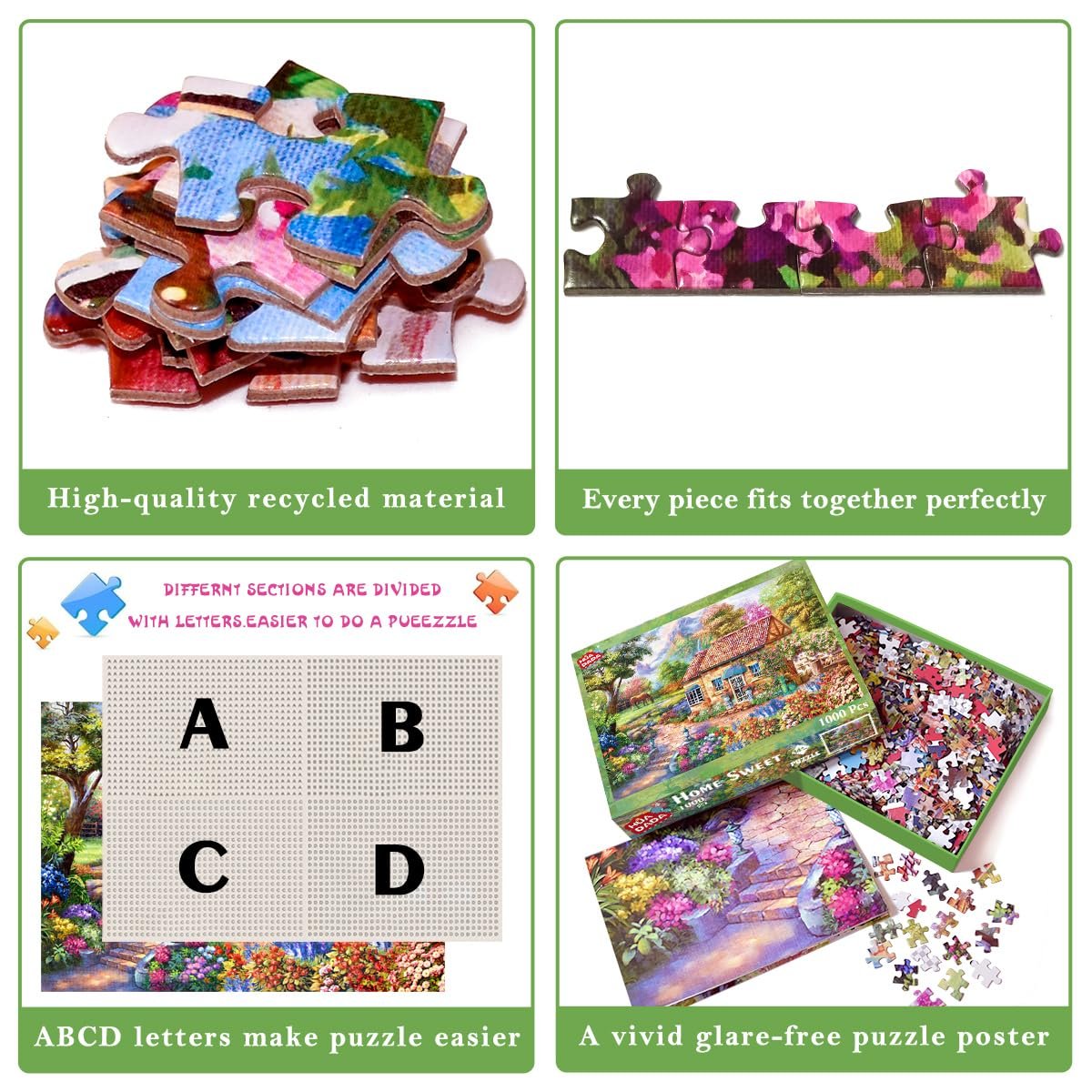 Пазл Sweet Home 1000 елементів 70 x 50 см, фото №2