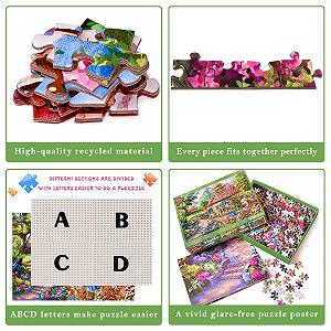 Пазл Sweet Home 1000 елементів 70 x 50 см synthetic.ua - Фото 1