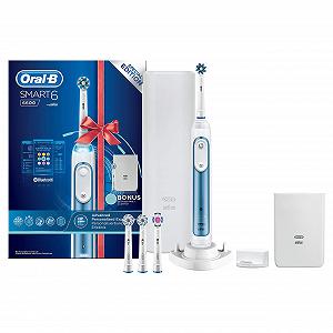 Зубная щетка электрическая Oral-B Smart 6 6600 Blue synthetic.ua - Фото 1