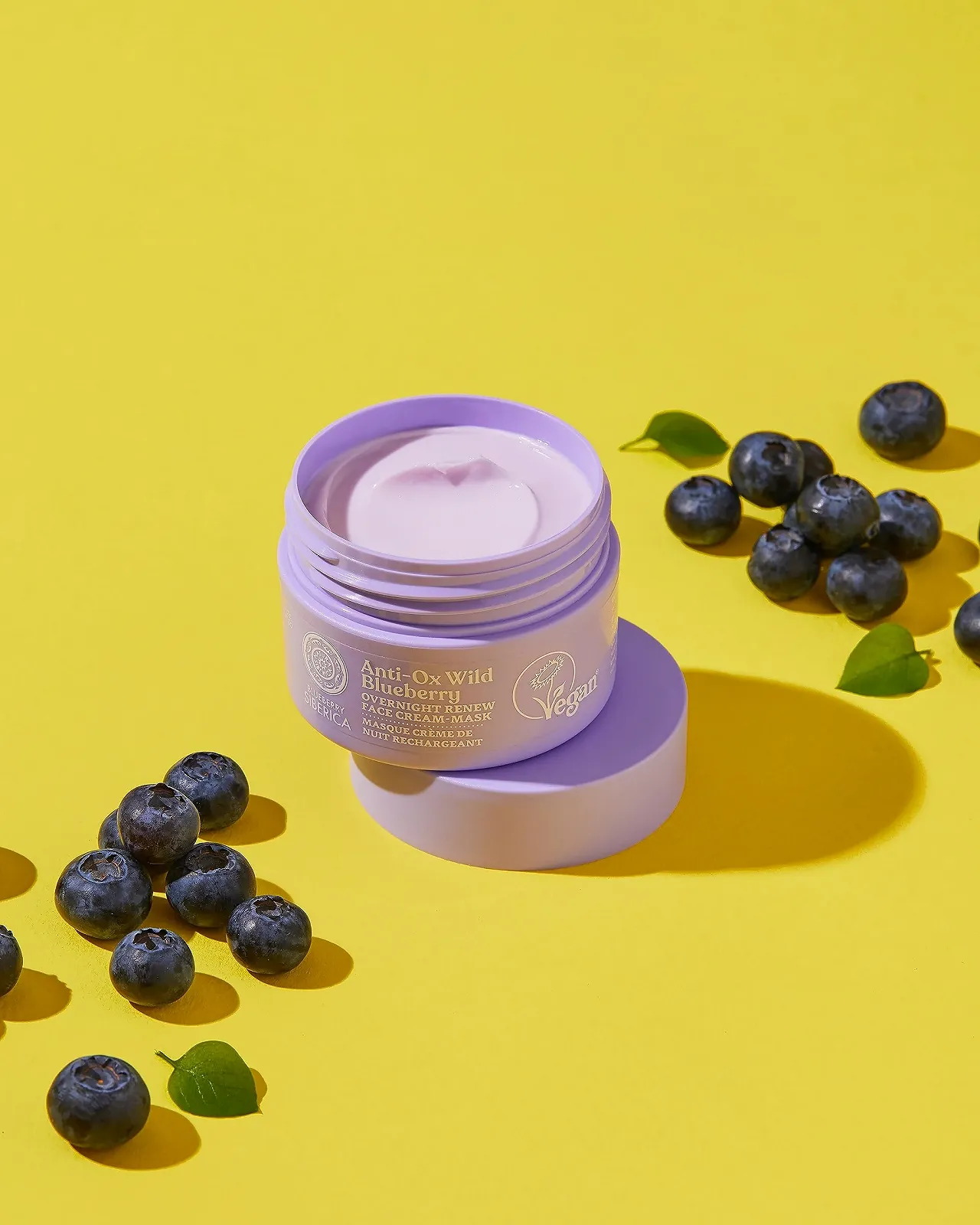 Ночная восстанавливающая крем-маска для лица Natura Siberica Anti-OX Wild Blueberry, фото №7