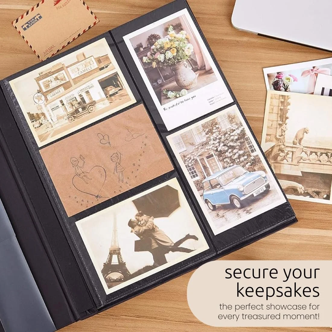 Фотоальбом Kiera Grace 400 10 x 15 см Серый, фото №4 Фотоальбом Kiera Grace 400 10 x 15 см Серый, фото №4