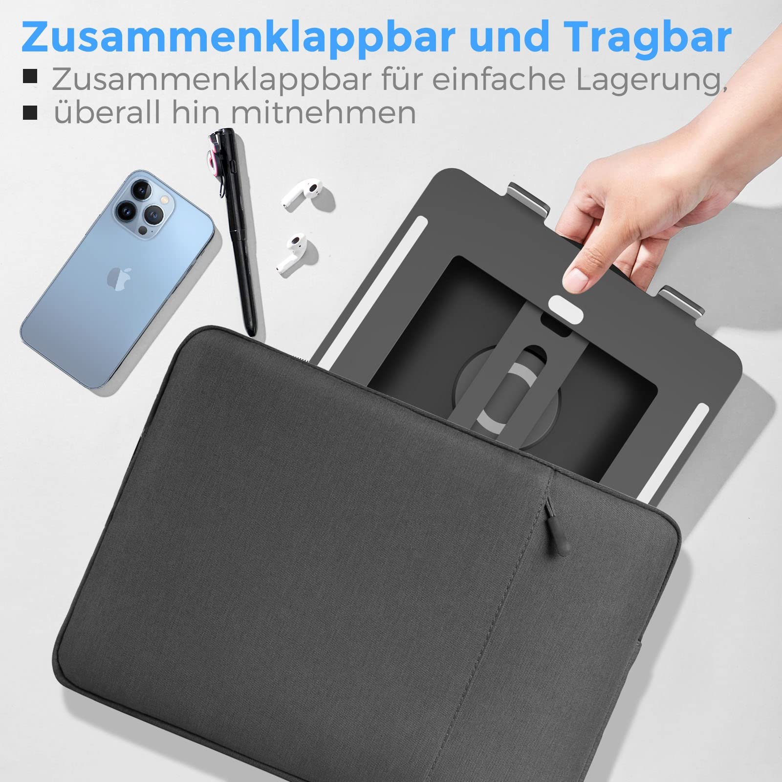 Подставка для ноутбука с вращающимся на 360

градусов круглым основанием, эргономичная подставка для ноутбука с регулируемой высотой, вентилируемая подставка для компьютера, прочный складной алюминиевый держатель для ноутбука для стола, фото №5