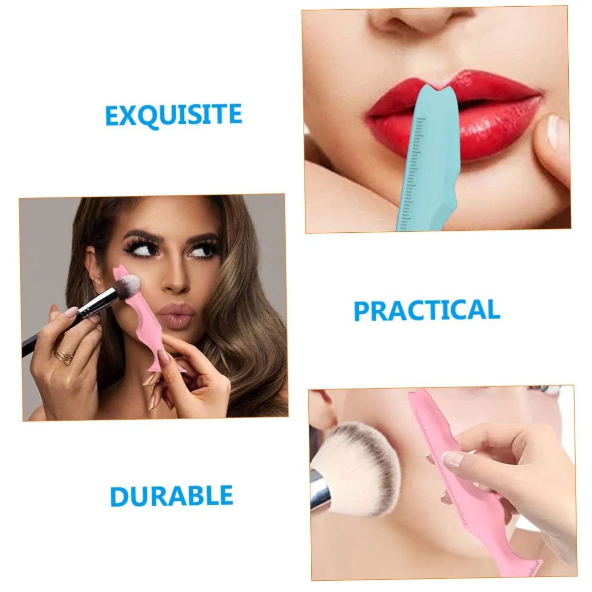 Силиконовые трафареты для макияжа, фото №2