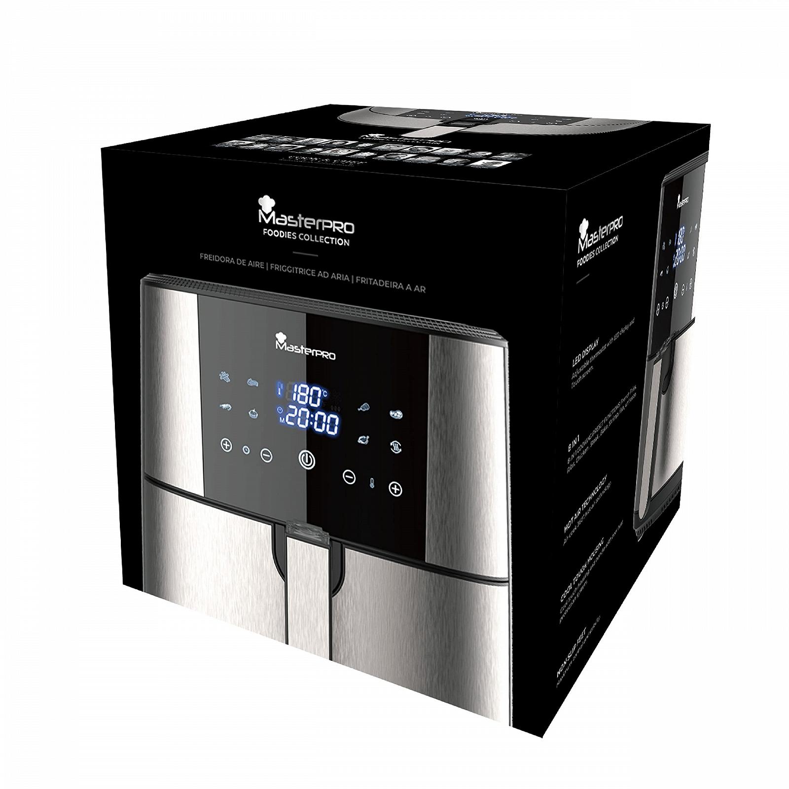 Мультипіч MasterPro Foodies 6L 1800W XXL 8-in-1, фото №8 Мультипіч MasterPro Foodies 6L 1800W XXL 8-in-1, фото №8