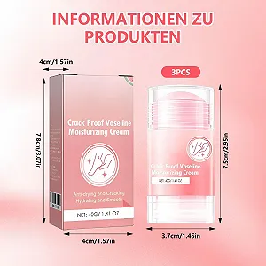 Набор увлажняющих кремов для ног (3 шт.) 40 г против трещин и мозолей с мочевиной synthetic.ua - Фото 1