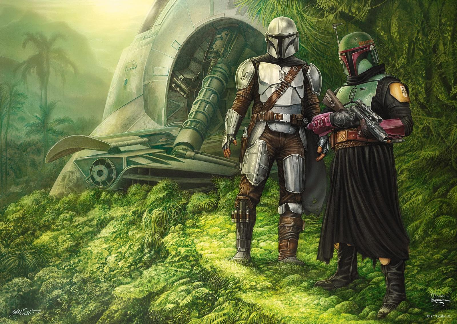 Пазл Schmidt Spiele Thomas Kinkade The Mandalorian Brothers in Arms 1000 деталей, фото №1 Пазл Schmidt Spiele Thomas Kinkade The Mandalorian Brothers in Arms 1000 деталей, фото №1