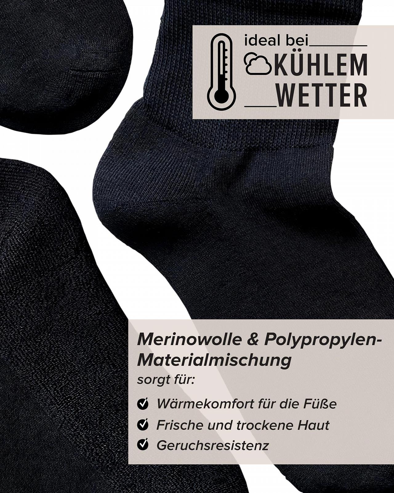 Носки vitsocks Женские Мериносовая Шерсть Комфортные Удобная Резинка (3 шт.) Для Уставших Холодных Ног, фото №3