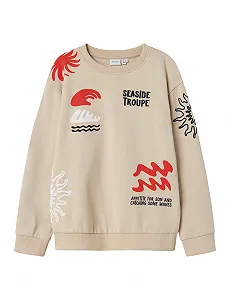 Толстовка NAME IT Nkmfesab LS Nreg Sweat Unb для хлопчиків - Фото 1