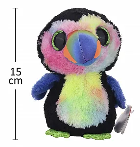 Плюшевая игрушка Ty Beaks Toucan Beanie Boo 15 см synthetic.ua - Фото 1
