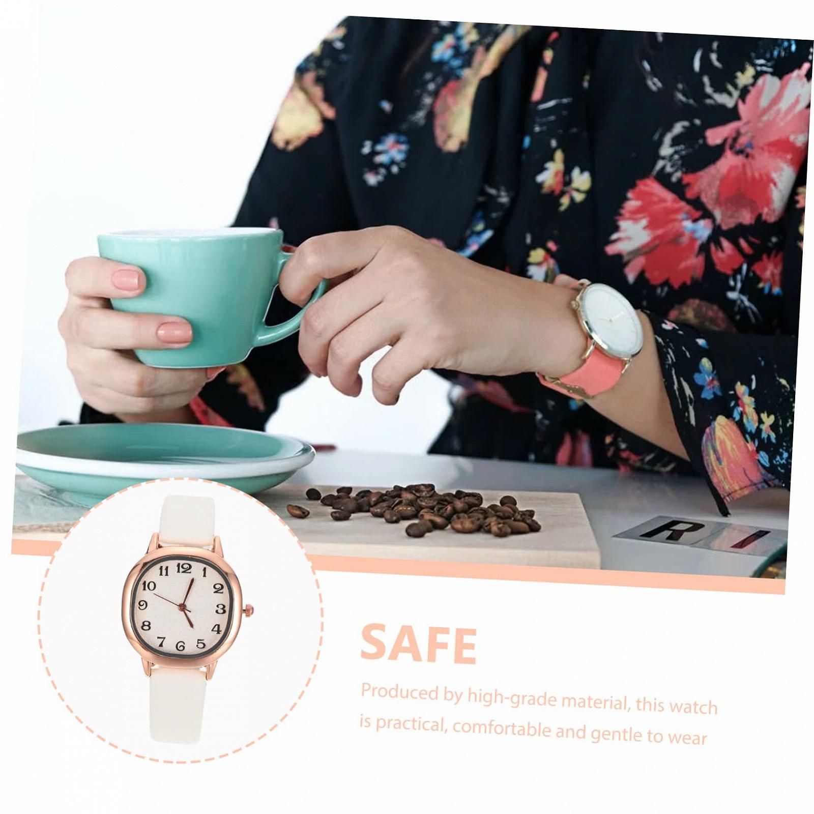 Жіночий годинник Retro Healvian Кварцовий з цифровим дизайном, фото №6