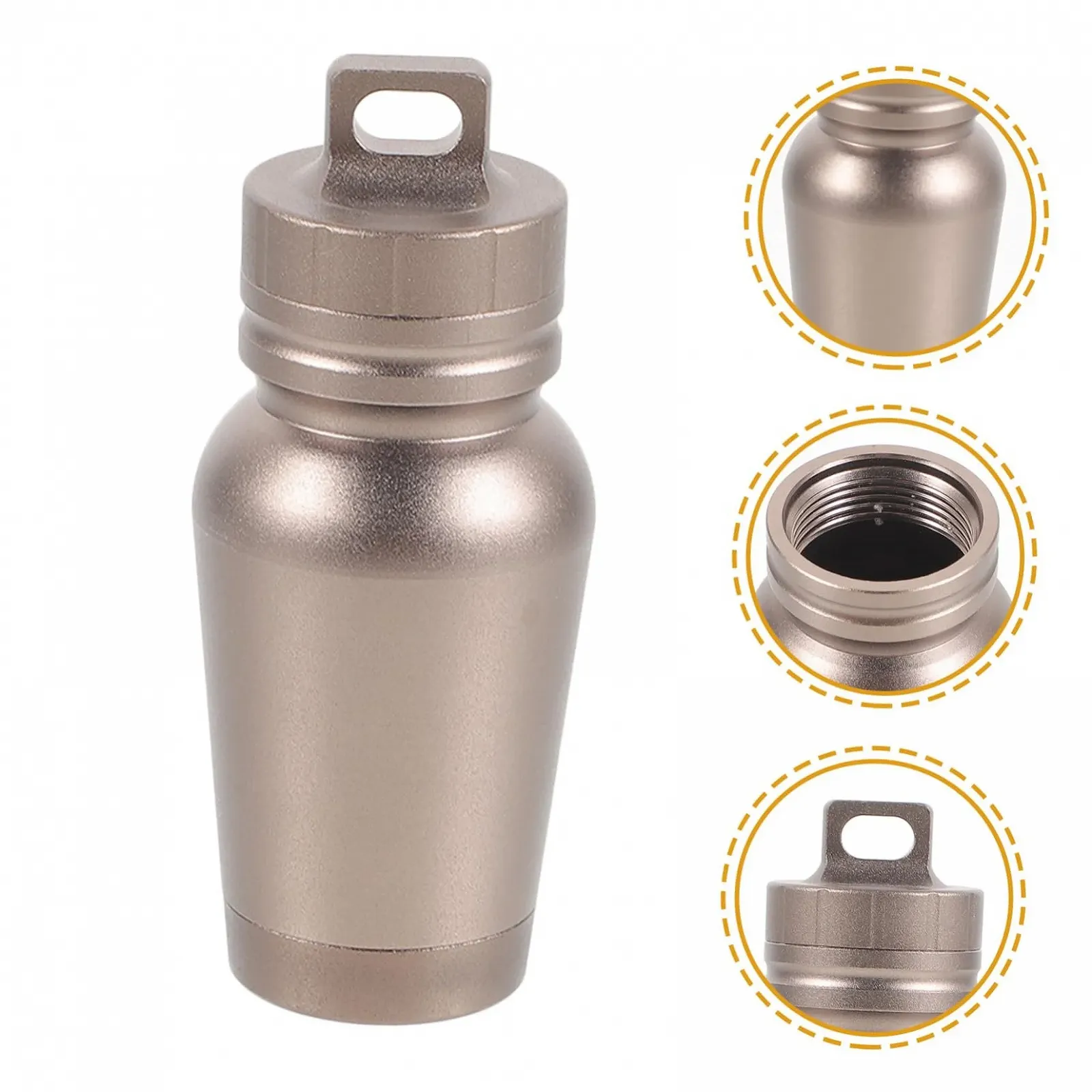 Футляр для таблеток CLISPEED, 1 шт., металевий, алюмінієвий сплав, фото №7