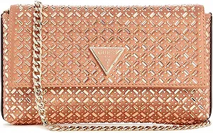 Жіноча мінісумочка Guess Zalina Бронзовий - Фото 1