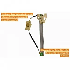 Склопідйомник VAICO V10-2444 Green Mobility Parts для SEAT SKODA VW VAG synthetic.ua - Фото 1