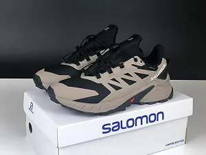 Купити Чоловічі термо кросівки Salomon Supercross 4 Gore-tex бежеві - Фото 1 Чоловічі термо кросівки Salomon Supercross 4 Gore-tex бежеві - Фото 1