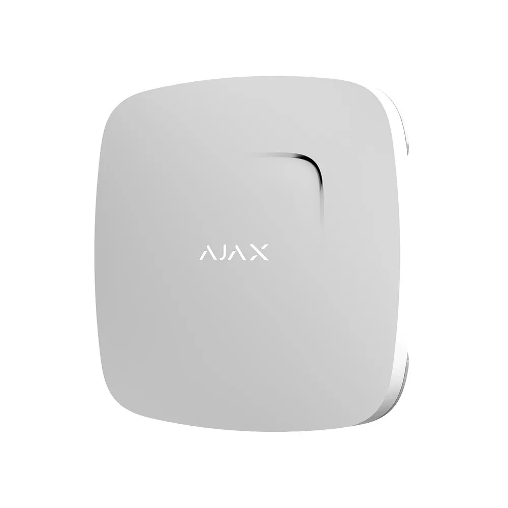 Бездротовий датчик детектування диму і чадного газу Ajax FireProtect Plus white, фото №1