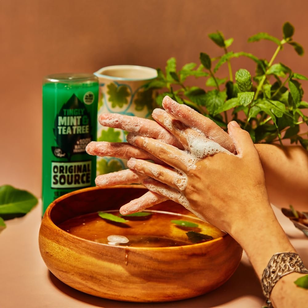 Гель для душа Original Source Мята и чайное дерево Освежающий 6 х 500 мл, фото №4