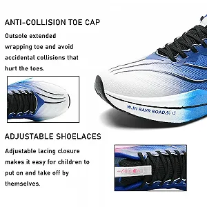 Кросівки для бігу для хлопчиків і дівчаток Спортивні дихаючі легкі вуличні спортивні synthetic.ua - Фото 1