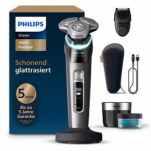 Електробритва Philips i9000 Prestige XP9202/33 для вологого та сухого гоління з тримером та станцією очищення Темно-сірий - Фото 1