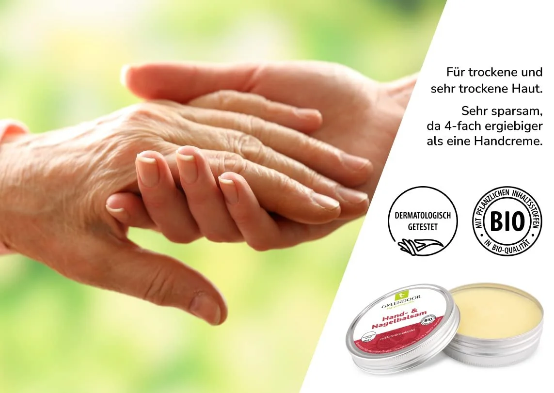 Бальзам для рук GREENDOOR для очень сухой кожи с органическим гранатом и маслом авокадо, 75 мл, фото №4 Бальзам для рук GREENDOOR для очень сухой кожи с органическим гранатом и маслом авокадо, 75 мл, фото №4