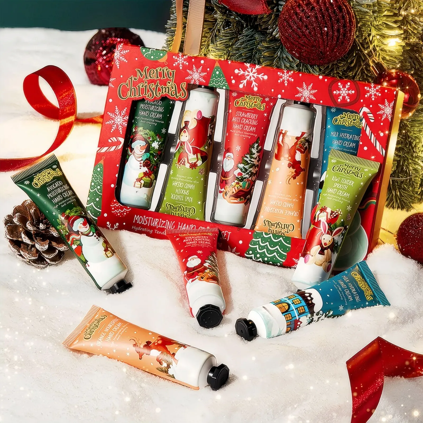 Набор кремов для рук Рождественский, фото №8 Набор кремов для рук Рождественский, фото №8