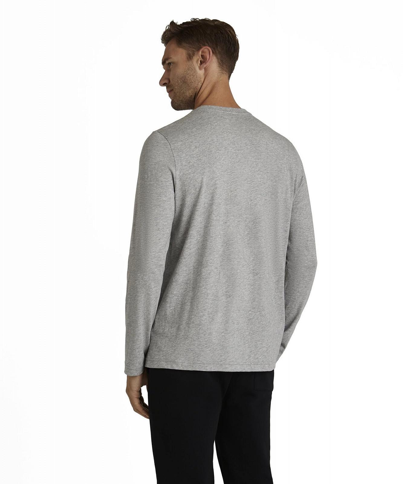 Футболка с длинным рукавом FALKE Basic, хлопковая, дышащая, 1 шт., фото №2