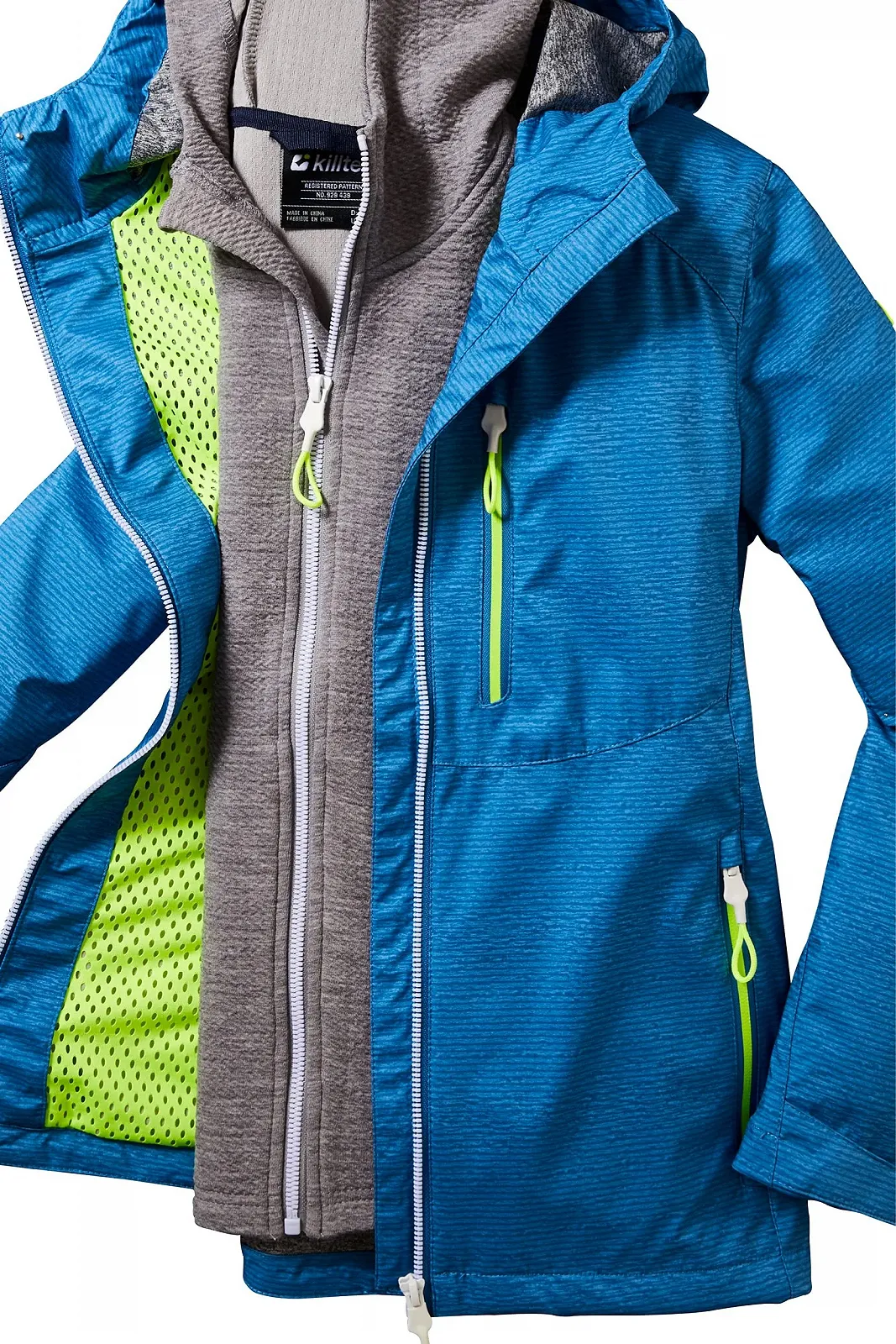 Софтшел куртка Killtec Kos 61 Bys Sftshll Jckt с капюшоном, фото №6 Софтшел куртка Killtec Kos 61 Bys Sftshll Jckt с капюшоном, фото №6