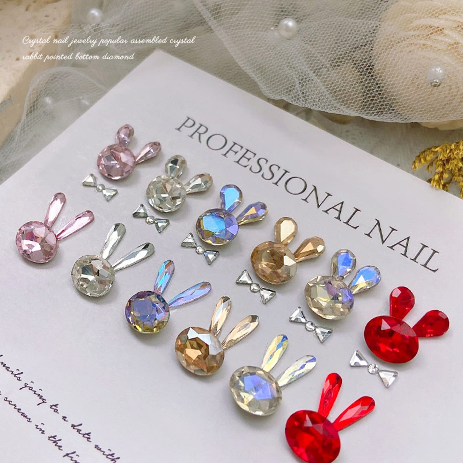 Набір розкішних заклепок, стрази, діаманти, кристали, фото №5