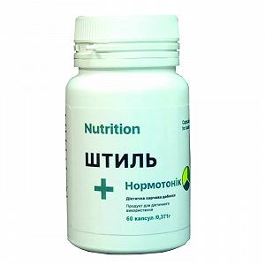 Антістрес комплекс Штиль Нормотонік EntherMeal 60 капсул - Фото 1