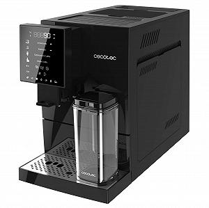 Суперавтоматична кавомашина Cecotec Cremmaet Compactccino Black, 19 Bar, Thermoblock System, резервуар для кавових зерен 150 г, резервуар для води 1,1 л, молоко 400 мл synthetic.ua - Фото 1