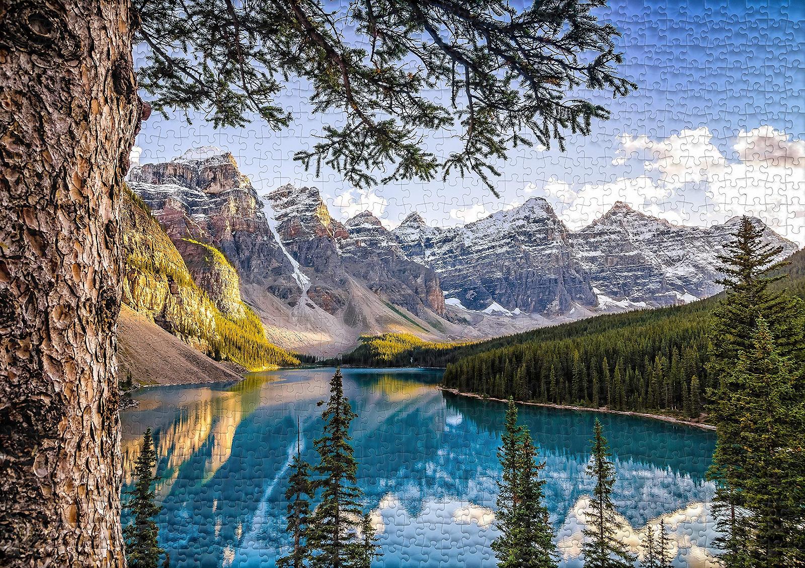 Пазл Ulmer Puzzleschmiede Classic 1000 элементов North America Moraine Lake 68 x 48 см, фото №2