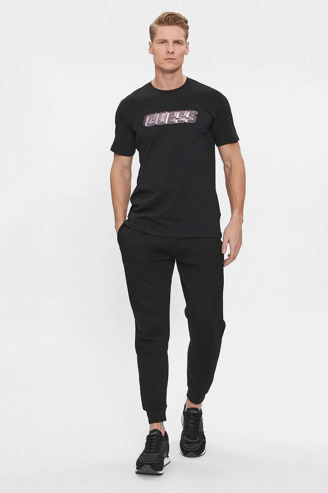 Мужская футболка GUESS Z4RI10I3Z14 Black - M, фото №3