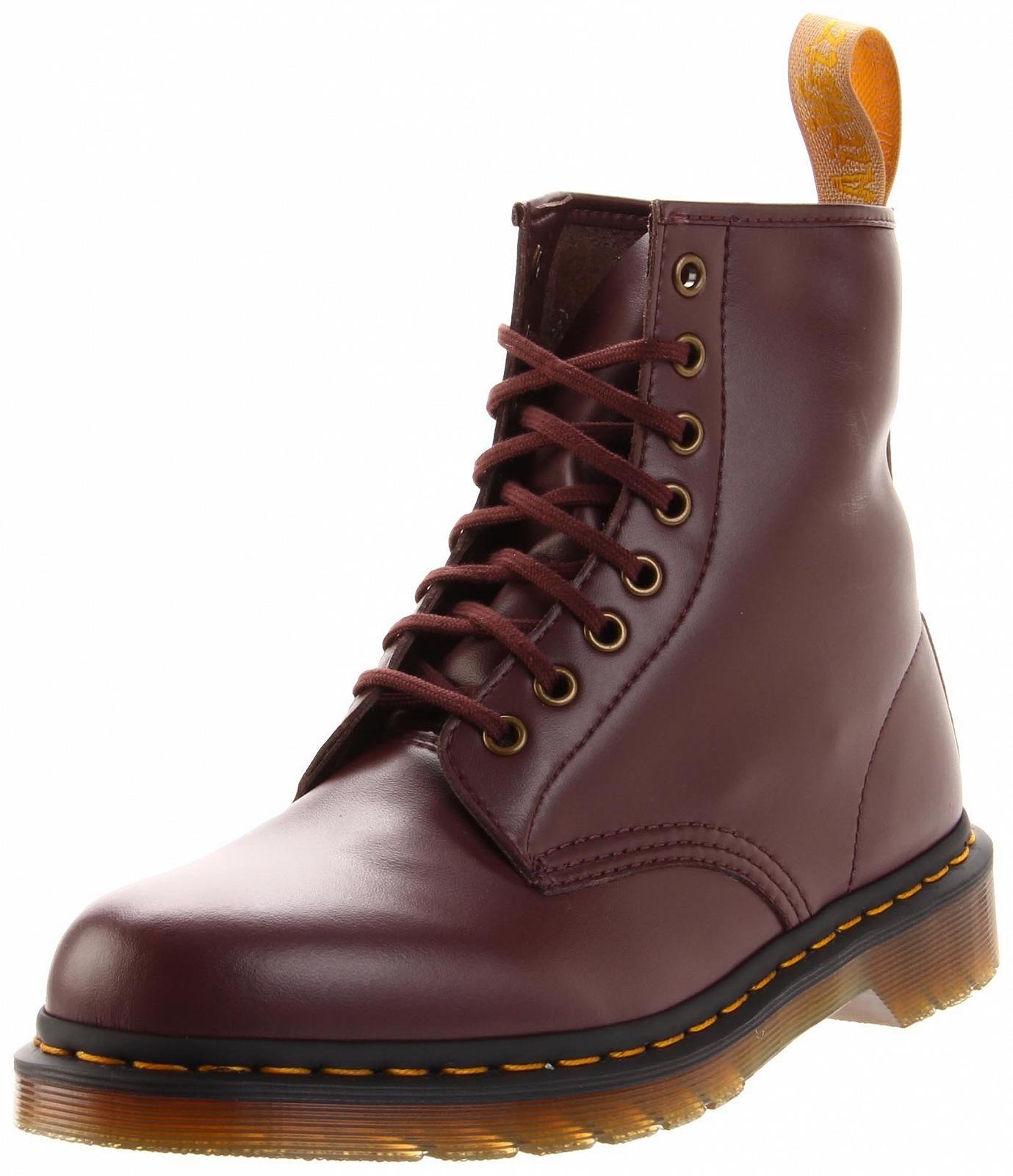 Чоботи Dr. Martens Vegan 1460 Crushed Velvet Чорний, фото №1
