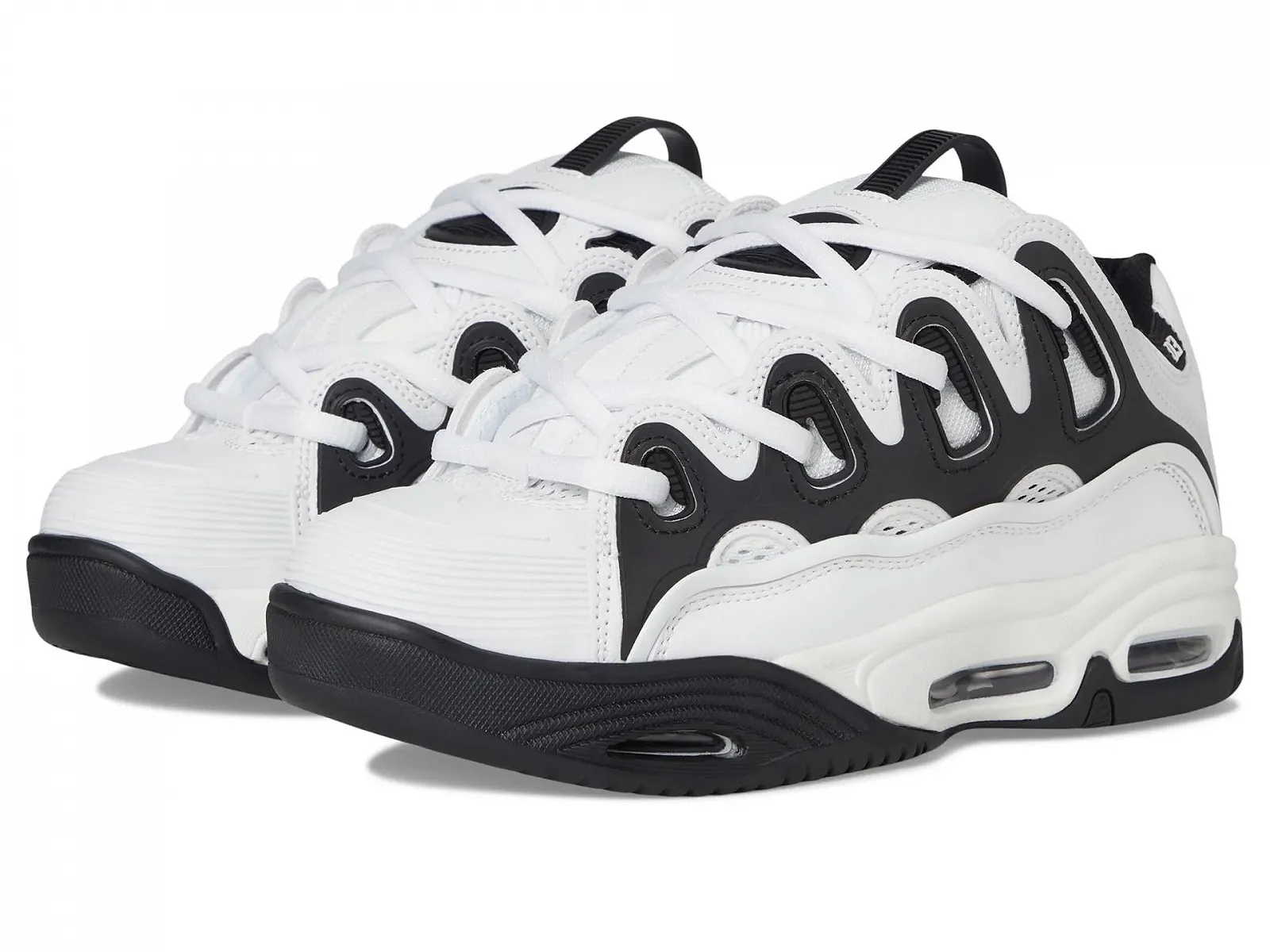 Кросівки Osiris D3 2001 Чорний/Білий/Сріблястий, фото №1